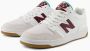 New Balance Klassiek 480 Laag Wit & Bourgondië Multicolor Heren - Thumbnail 9