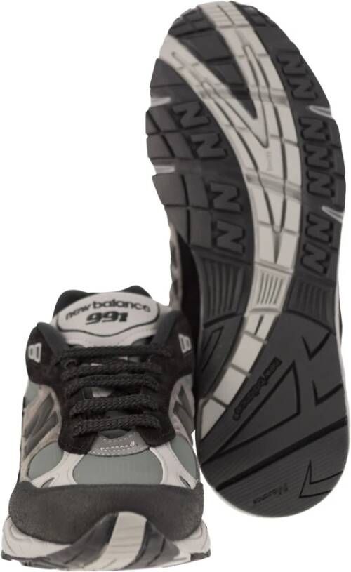 New Balance Klassieke 991 Sneakers met ABZORB-demping Black Heren
