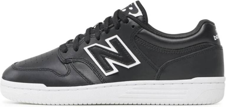 New Balance Klassieke basketbal geïnspireerde heren lifestyle sneakers Black Heren