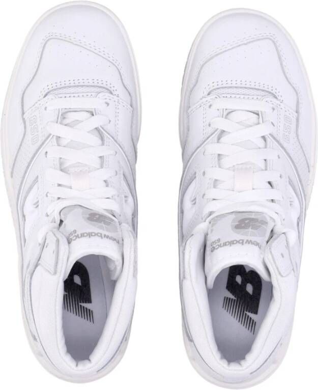 New Balance Klassieke Hoge Basketbalschoen White Heren