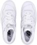 New Balance Witte Sneakers met Stoffen Voering en Rubberen Zool White - Thumbnail 6