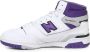 New Balance Scarpa 650 Sneakers Stijlvolle herenschoenen Wit Heren - Thumbnail 7