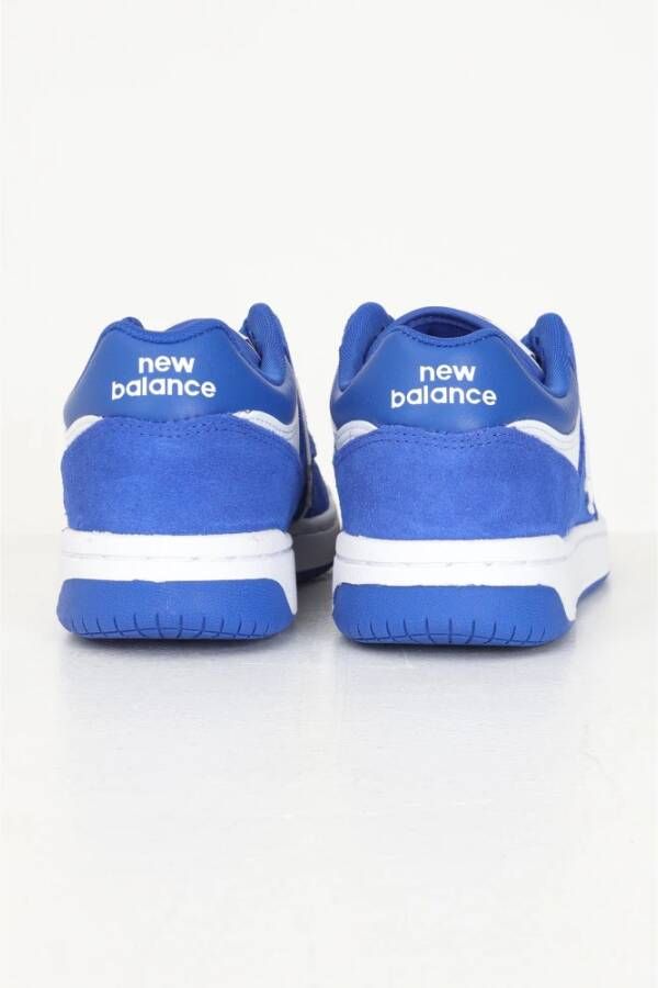 New Balance Klassieke Witte Blauwe Sneakers Blue Dames
