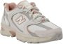 New Balance Lente Zomer Dames Sneakers Suède Mesh Collectie Beige Dames - Thumbnail 5
