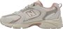 New Balance Lente Zomer Dames Sneakers Suède Mesh Collectie Beige Dames - Thumbnail 9