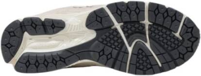 New Balance Lente Zomer Heren Sneakers Varkensleer Leer Textiel Beige Heren