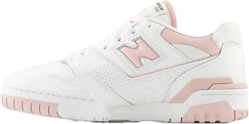 New Balance Leren Basketbalgeïnspireerde Sneaker White Dames
