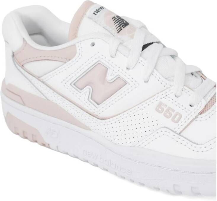 New Balance Leren Sneaker met 3 5 cm Hak Pink Dames