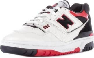 New Balance Witte Sneakers met Logodetails White Unisex