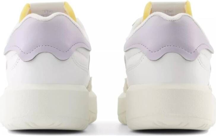 New Balance Leren Sneakers met Suède Details