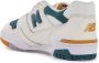New Balance Leren Sneakers met Suède Inzetstukken Multicolor Heren - Thumbnail 3