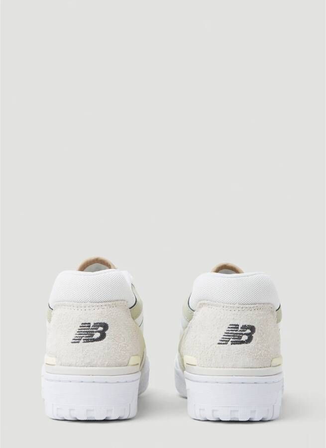 New Balance Leren sneakers met tonale panelen Wit Heren