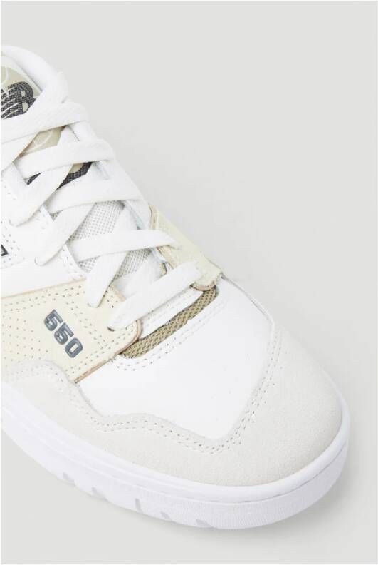 New Balance Leren sneakers met tonale panelen Wit Heren