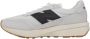 New Balance 370 Heren Schoenen Wit Maat: 40.5 Leer Foot Locker - Thumbnail 5