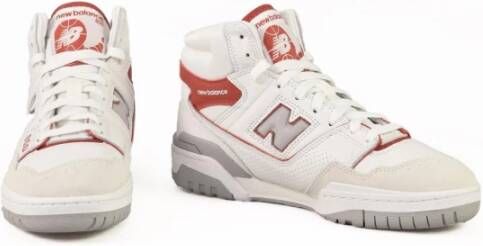 New Balance Leren Sneakers Rubberen Zool