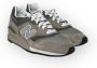 New Balance Suede en Mesh Sneakers Beige Heren - Thumbnail 15