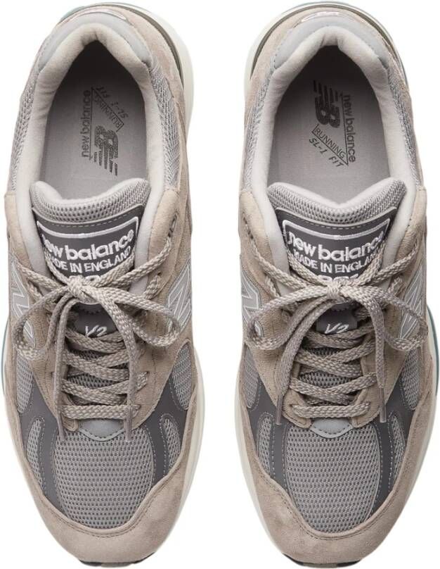 New Balance Moderne 991v2 Sneaker Gray Heren - Foto 4