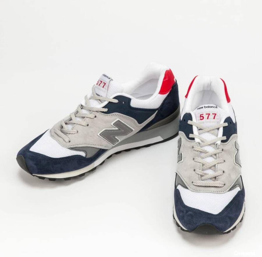 New Balance M577Gwr Sneakers gemaakt in Engeland Blauw Heren