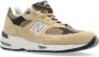 New Balance Stijlvolle 991 Sneakers voor Mannen Beige Heren - Thumbnail 14