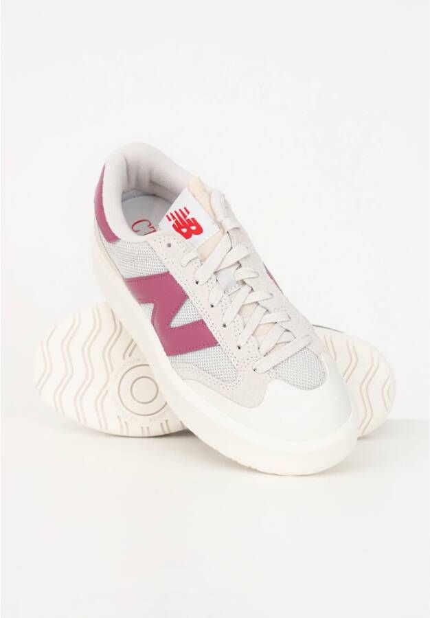 New Balance Maxi Logo Sneakers Grijs Heren