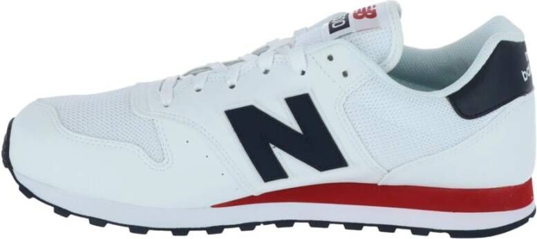 New Balance Witte Pop Sneakers Wit Heren