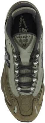 New Balance Mesh Sneakers met leren details