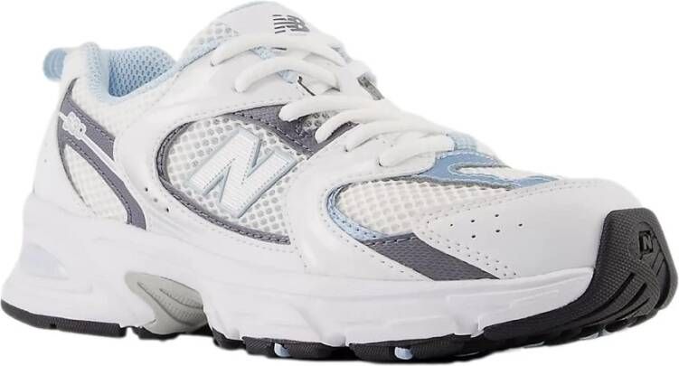 New Balance Mesh Sneakers met Leren Details Multicolor Dames