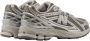 New Balance Grijze Sneakers Logo Stof Suède Rubber Gray Heren - Thumbnail 20
