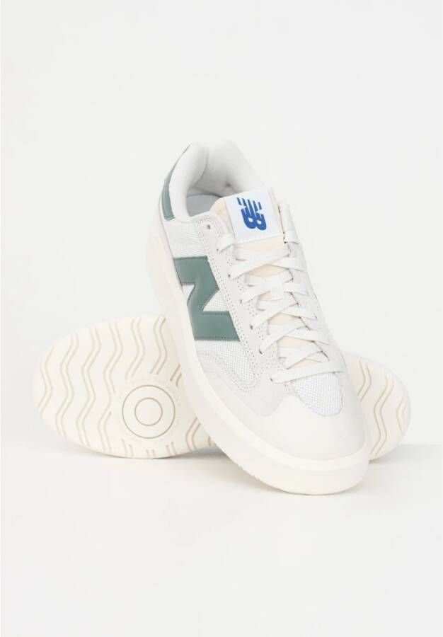 New Balance Minimalistische casual sneakers met onverwachte details Beige Heren