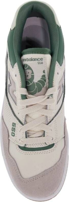 New Balance Multicolor Leren Sneakers met Suède Inzetstukken Multicolor Dames
