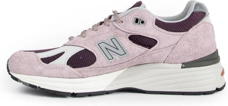 New Balance Multicolor Suède Leren Mesh Sneakers