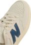 New Balance Navy Blauw Suède Veterschoen Beige Heren - Thumbnail 2