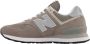 New Balance WL 574 Dames Schoenen Grey Mesh Synthetisch Foot Locker - Thumbnail 6