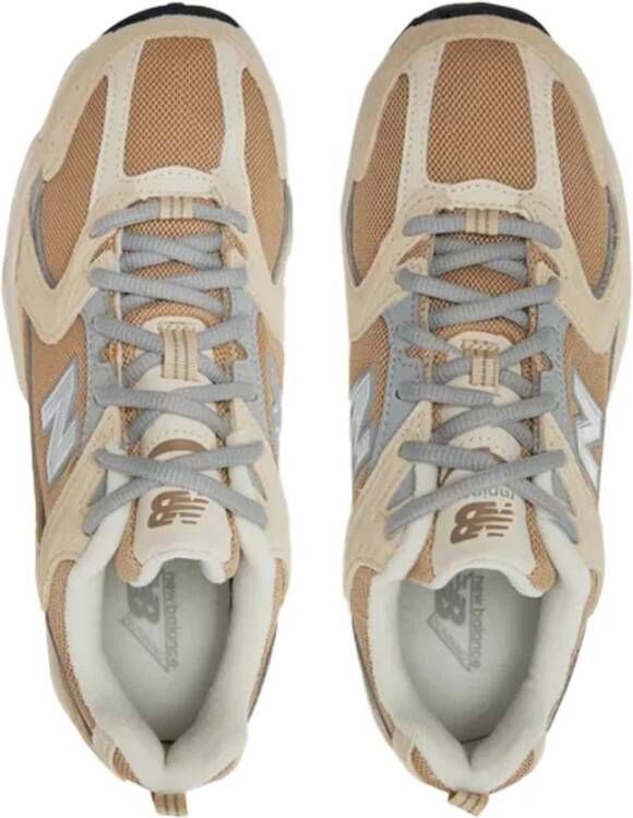 New Balance Nylon Sneakers Mr530 Stijl Beige Heren