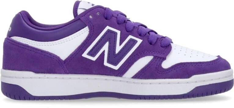 New Balance Paarse Prisma Lage Sneaker Purple Heren