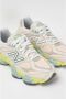New Balance Platte Leren Sneakers met Dubbele Dichtheid Tussenzool Multicolor Dames - Thumbnail 17