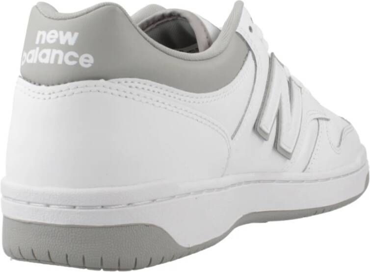 New Balance Rechtbank Sneakers Bb480 LGM White Heren