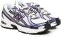 New Balance Reflecterend N Logo Sneakers Wit Paars Multicolor - Thumbnail 3