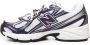New Balance Reflecterend N Logo Sneakers Wit Paars Multicolor - Thumbnail 5
