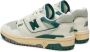 New Balance 550 | sea salt marsh green Wit Leer Lage sneakers Unisex - Thumbnail 4
