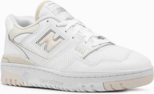 New Balance Retro Lifestyle Leren Sneakers White Dames