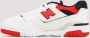 New Balance Rode Leren Sneakers Ss23 Multicolor Heren - Thumbnail 2