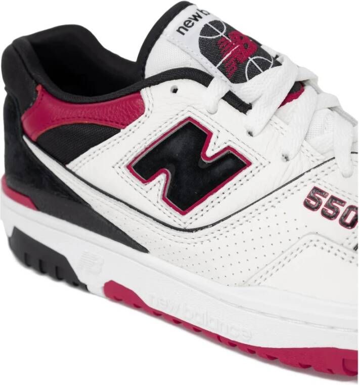 New Balance Rode Leren Veterschoenen