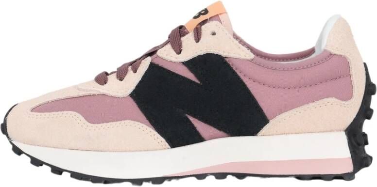 New Balance Rosewood Cream Roze en Zwart Dames Sneakers Pink Dames