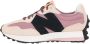 New Balance Rosewood Cream Roze en Zwart Dames Sneakers Pink Dames - Thumbnail 9