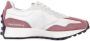 New Balance Roze Sneakers Ronde Neus Tech Stof Multicolor Dames - Thumbnail 14