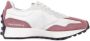 New Balance Roze Sneakers Ronde Neus Tech Stof Multicolor Dames - Thumbnail 13