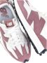 New Balance Roze Sneakers Ronde Neus Tech Stof Multicolor Dames - Thumbnail 11