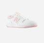 New Balance Witte Roze Basketbal Stijl Sneakers White Dames - Thumbnail 6