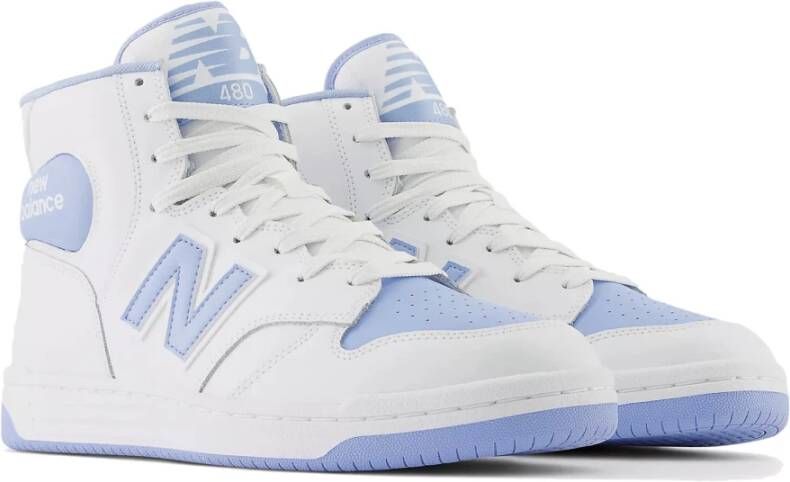 New Balance BB 480 SCC Wit Team Carolina Sneakers Blauw Heren